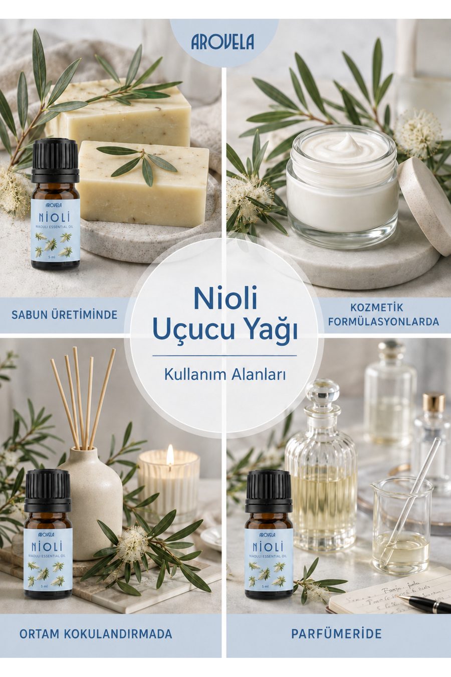 100% Pure Niaouli Essential Oil (Melaleuca quinquenervia) 5 ml — 2