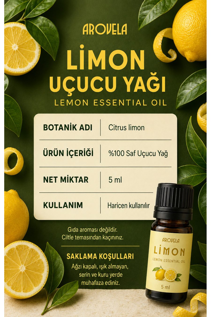 100%ピュア レモン精油（Citrus limon）5ml — 2