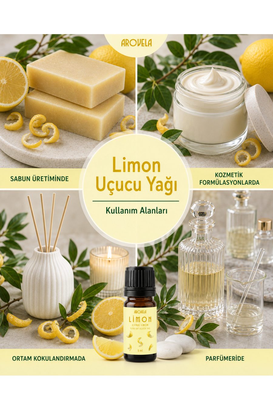 100%ピュア レモン精油（Citrus limon）5ml — 3