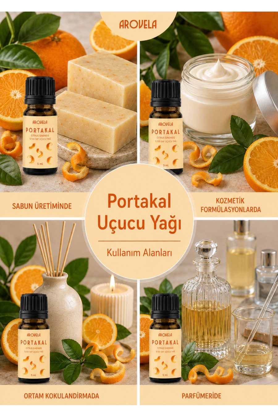 100% pure etherische sinaasappelolie (Citrus sinensis) 5 ml — 3