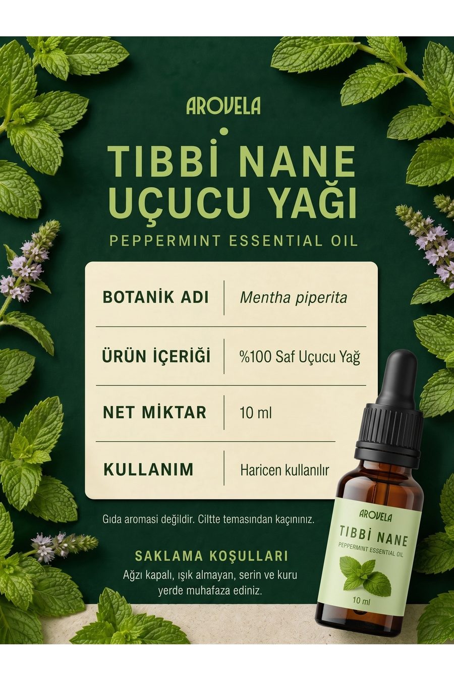 100% 纯胡椒薄荷精油（Mentha piperita）10 ml — 3