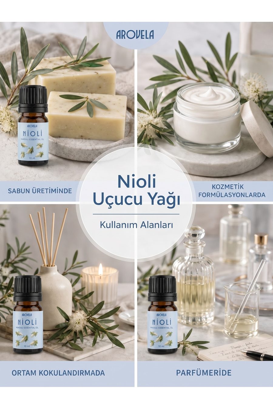 100% Pure Niaouli Essential Oil (Melaleuca quinquenervia) 10 ml — 2